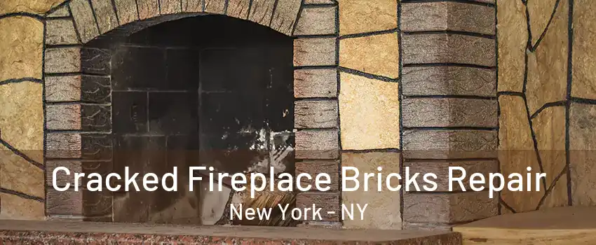  Cracked Fireplace Bricks Repair New York - NY