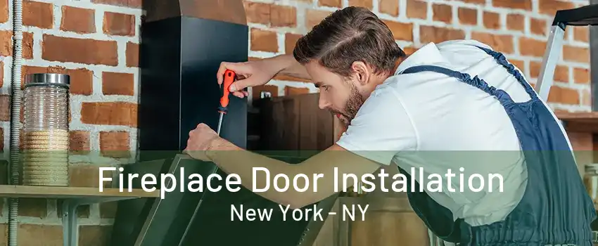  Fireplace Door Installation New York - NY