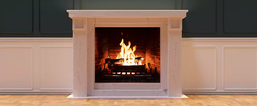 Open Flame Wood-Burning Fireplace Installation Services in New York, New York