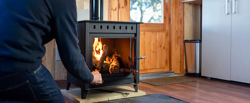 Open Hearth Wood Fireplace Installation in New York, NY