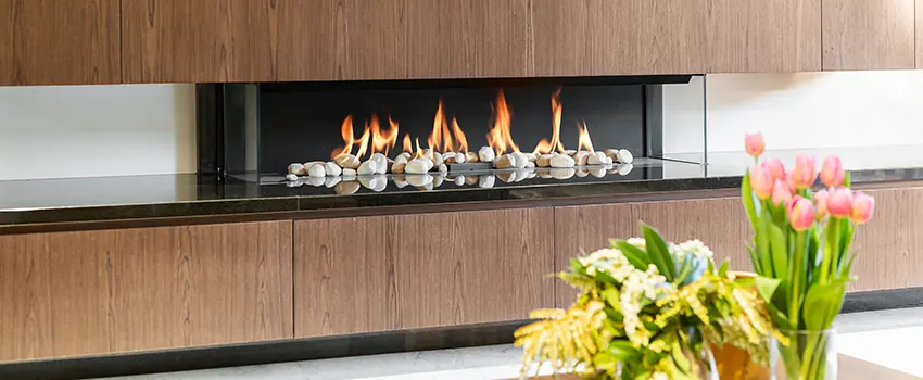 Double-height Fireplace Design Refurbishment in New York, New York