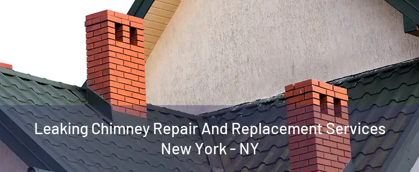  Leaking Chimney Repair And Replacement Services New York - NY